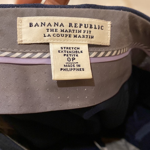 Banana Republic Navy Blue Dress Pants - Picture 3 of 4